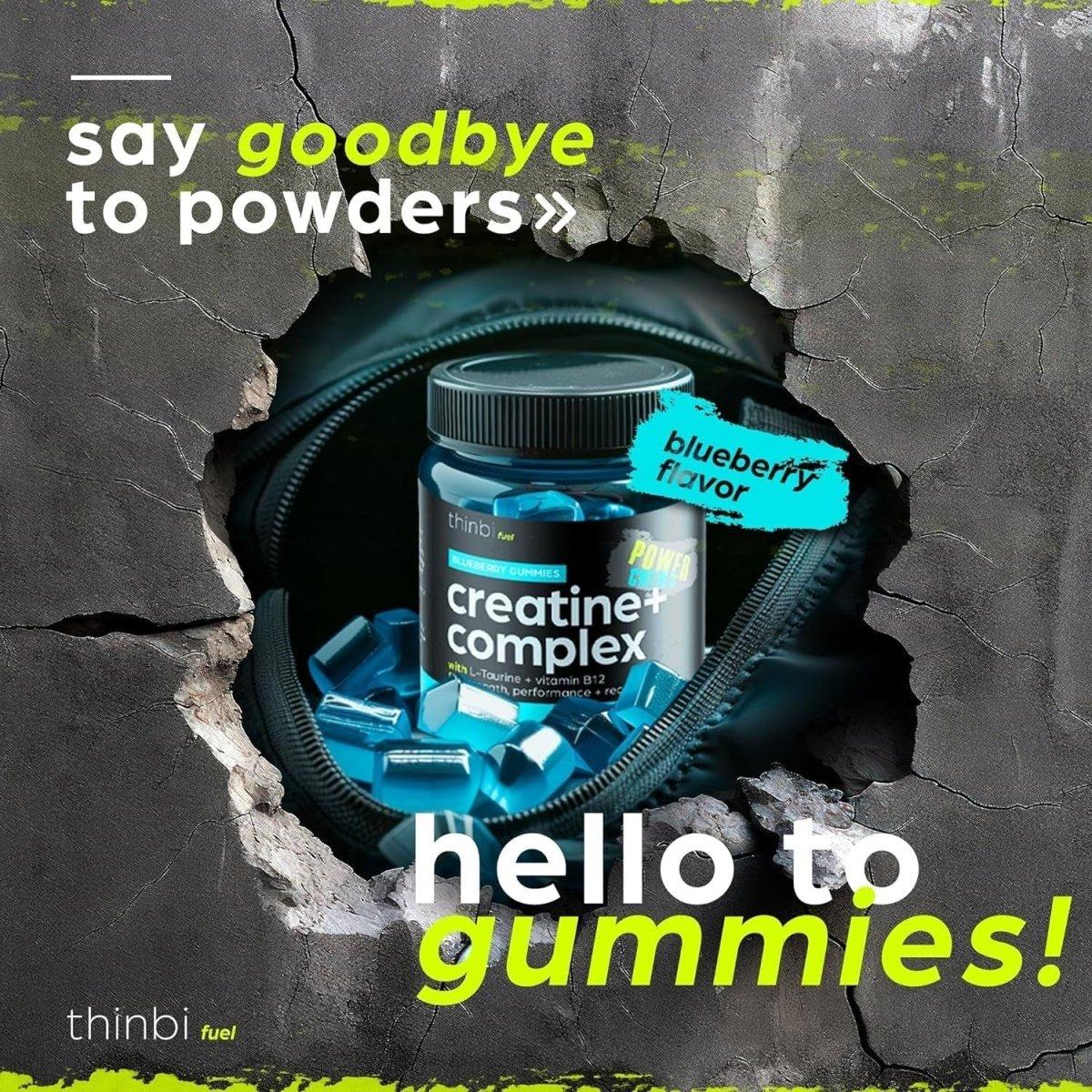 High Potency Creatine Gummies for Muscle Boost