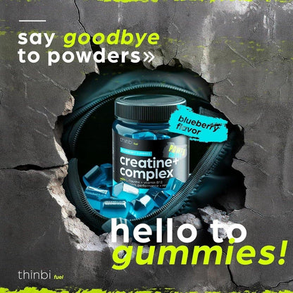High Potency Creatine Gummies for Muscle Boost