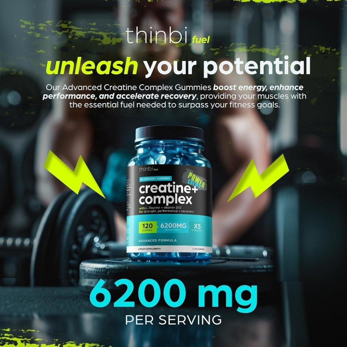 High Potency Creatine Gummies for Muscle Boost