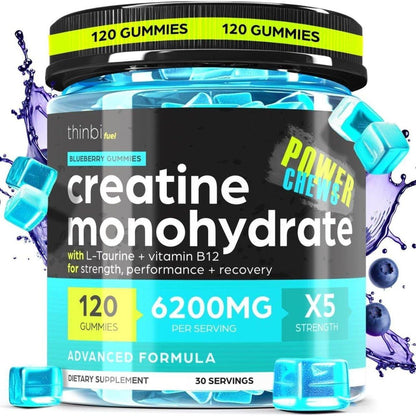 High Potency Creatine Gummies for Muscle Boost - Mycosmeticslondon