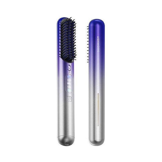 Platinum Ionic 6-in-1 Hair Straightening Styling Comb - Mycosmeticslondon