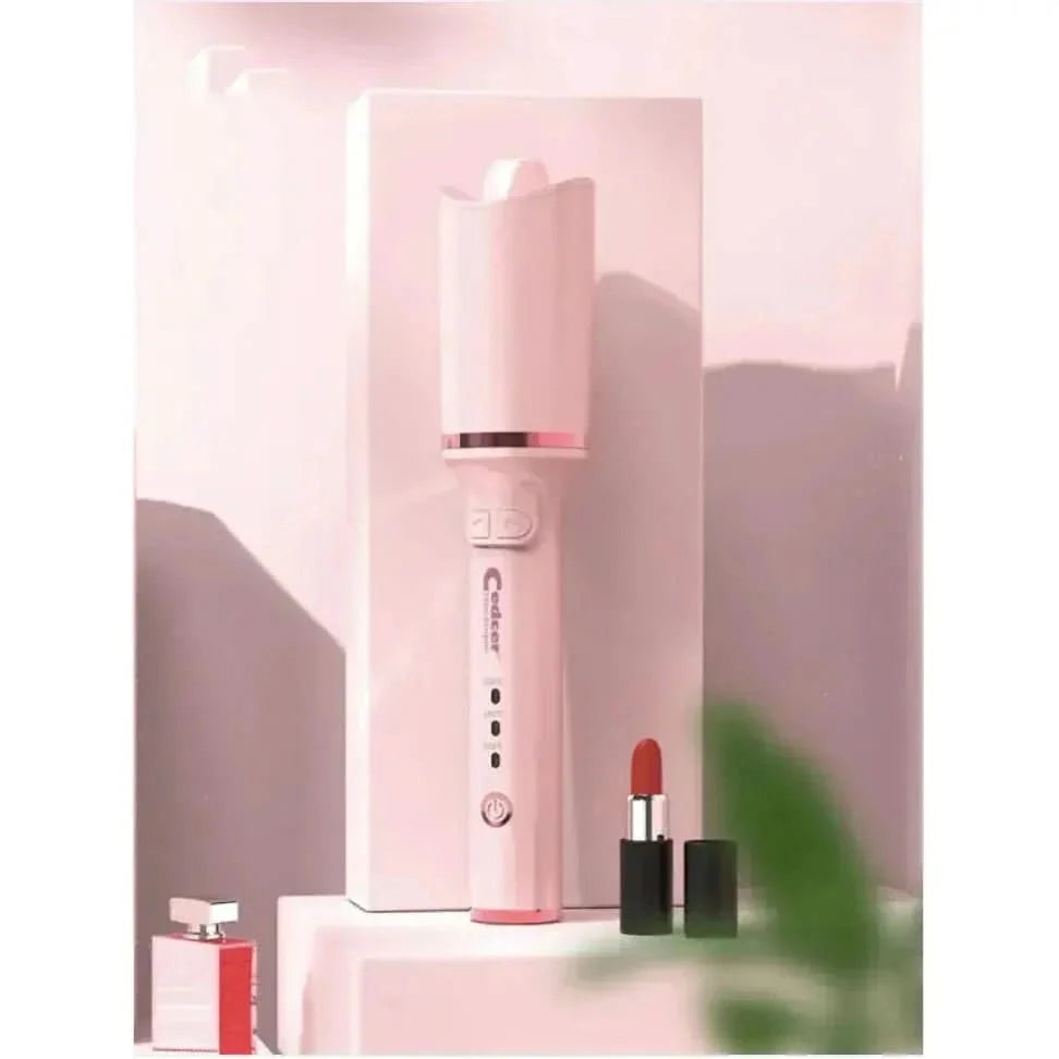 Easy Twist Curling Iron - Ceramic Tourmaline Hair Curler - Mycosmeticslondon