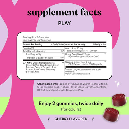 Natural Libido Gummies for Women and Men