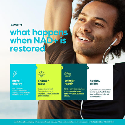 Natural Energy Boost NAD+ Capsules for Anti Aging
