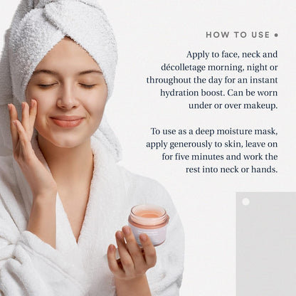 Hydrating Facial Moisturizer Cream For Dry Skin