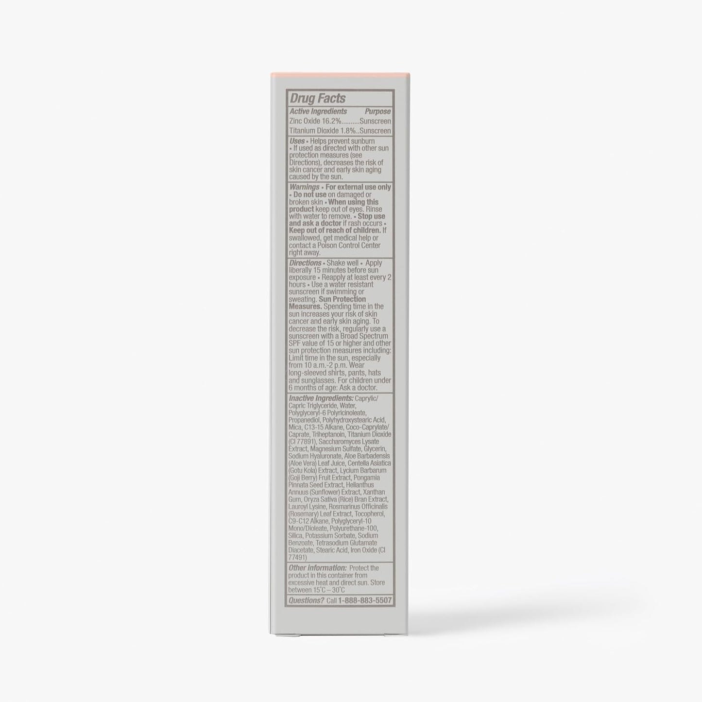 Natural Daily Moisturizing Sunscreen SPF 40 - 30ml