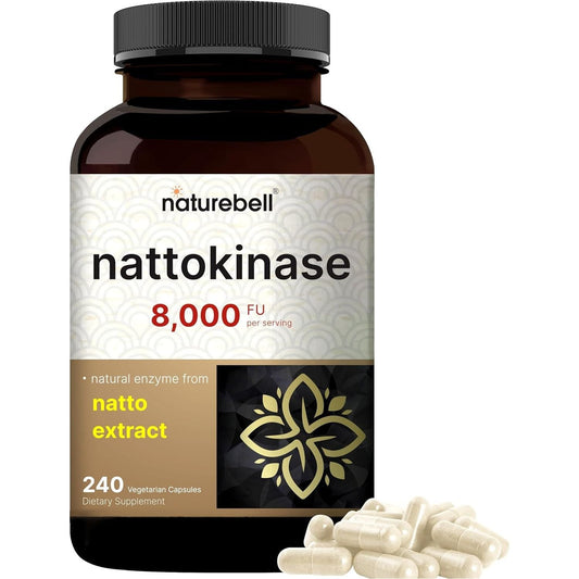Powerful Nattokinase Capsules for Heart Health - Mycosmeticslondon