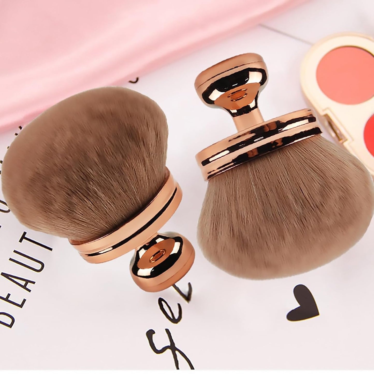Big Soft Makeup Brush for Full Body Application
