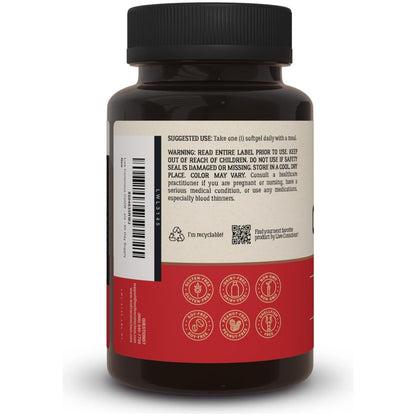 Premium CoQ10 Softgels for Heart and Energy Boost