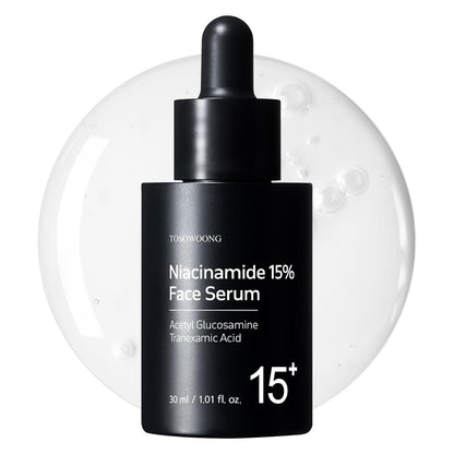 TOSOWOONG Pure Niacinamide Serum 30ml - Minimized Pores and Balanced Skin Tone - Mycosmeticslondon