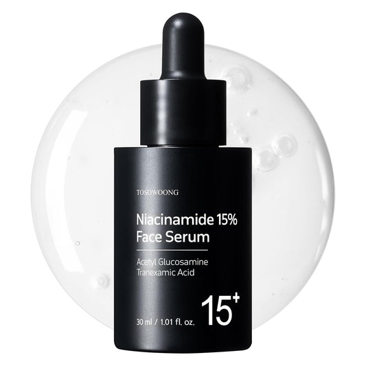 TOSOWOONG Pure Niacinamide Serum 30ml - Minimized Pores and Balanced Skin Tone - Mycosmeticslondon