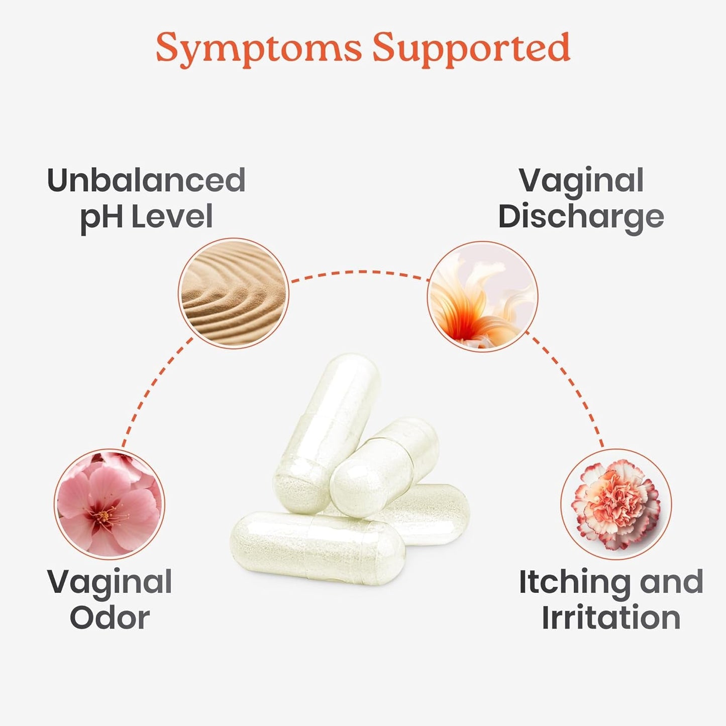 Natural Vaginal Health Suppositories 600mg - 90 Count