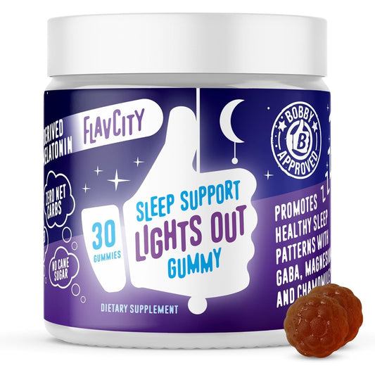 Natural Sleep Aid Gummies with Melatonin & Chamomile - Mycosmeticslondon