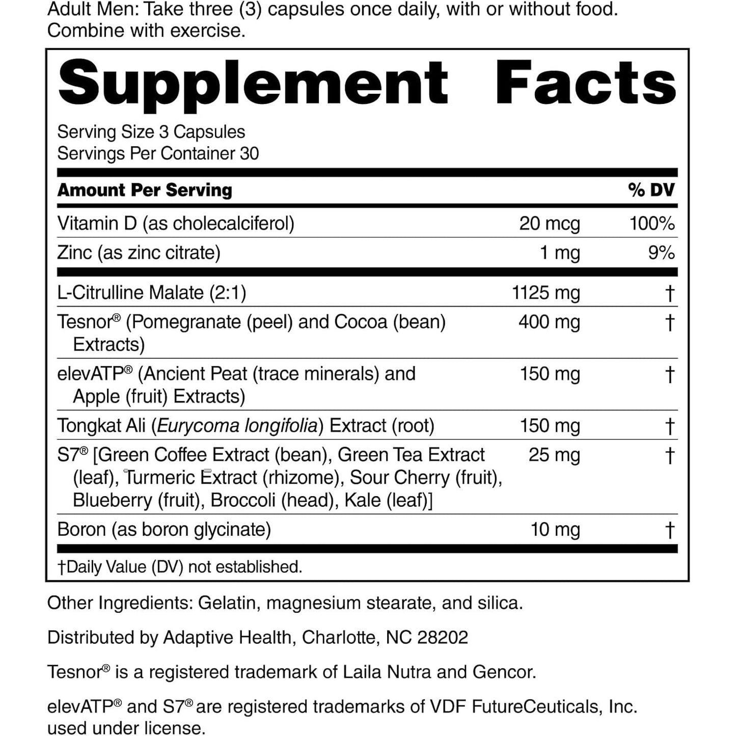 Maximum Strength Muscle Booster 90 Capsules