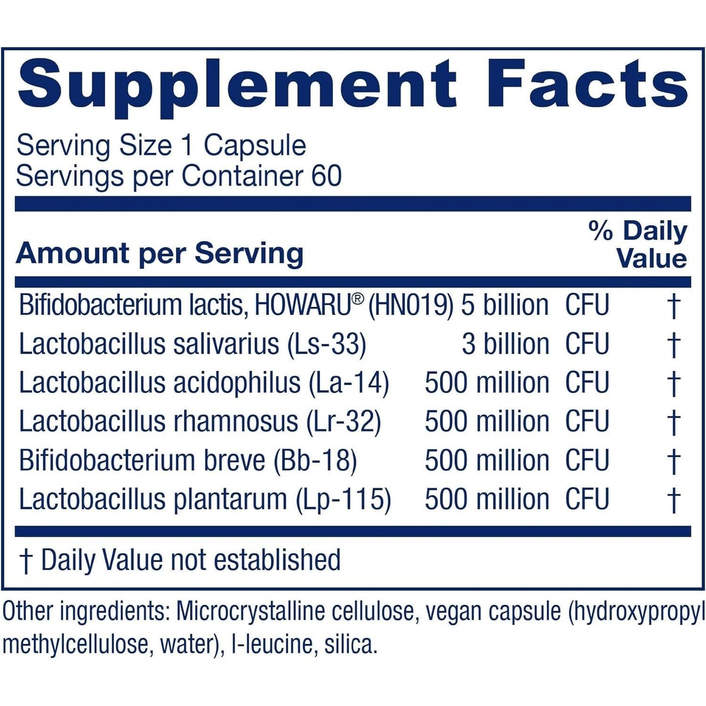 Premium Probiotic Capsules for Gut Health Support