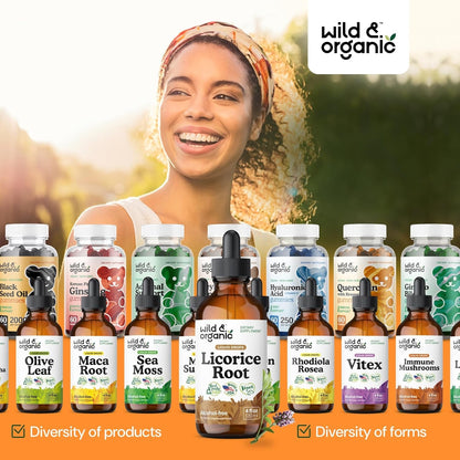 Natural Licorice Root Extract Drops