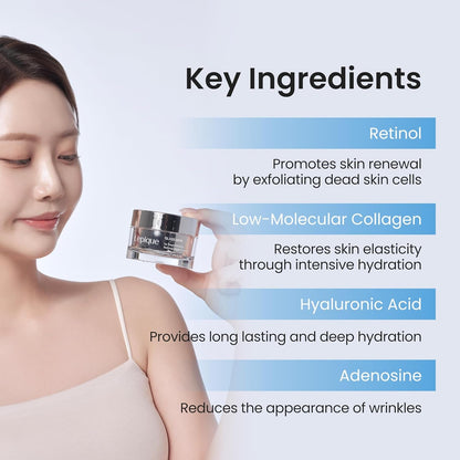 Anti Aging Retinol Night Moisturizer for Firmer Skin