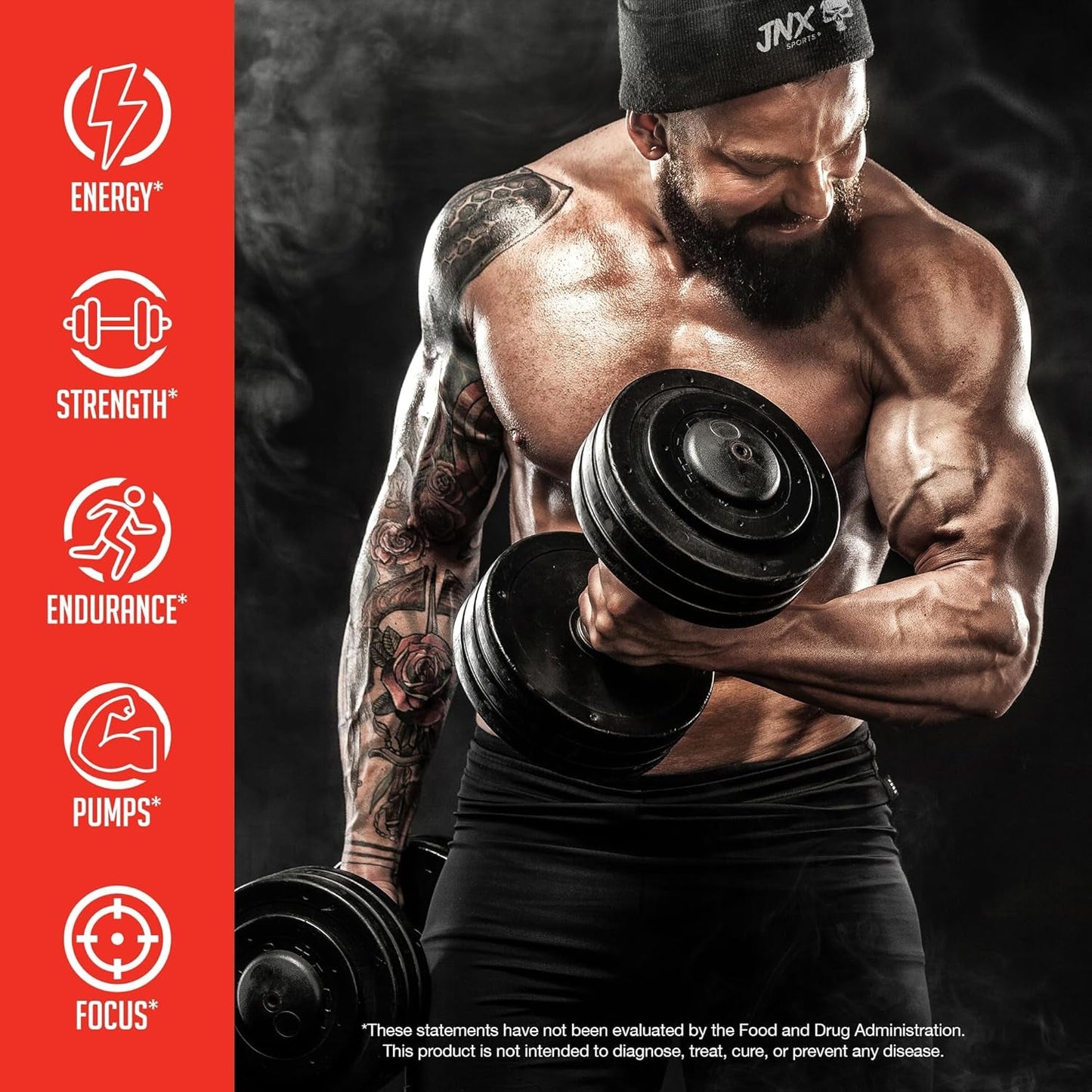 Intense Pre Workout Powder Watermelon Energy Booster
