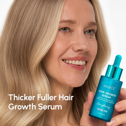 Nourishing Hair Growth Serum for Thicker Longer Hair