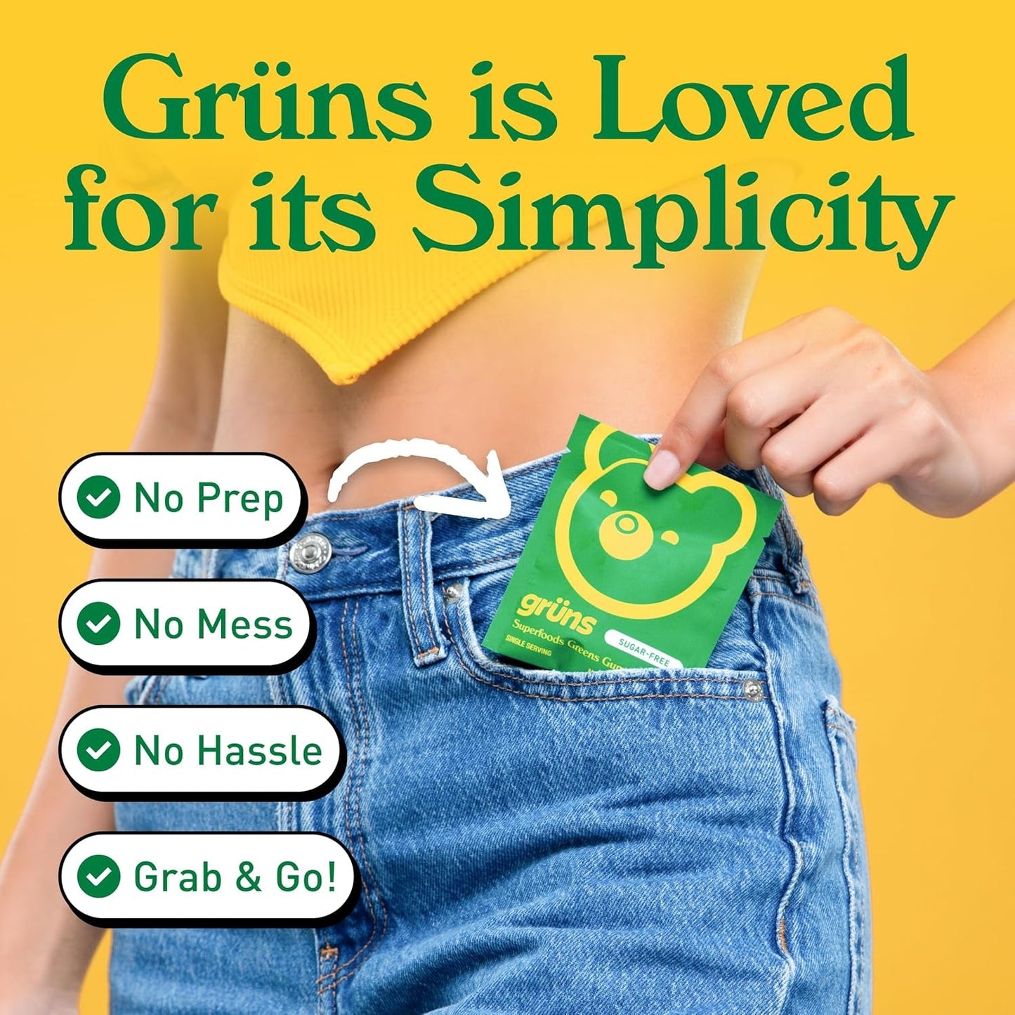 Delicious Green Superfood Gummy Vitamins