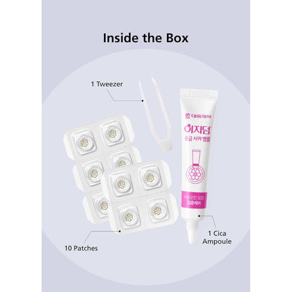 Soothing Magnesium Acne Patches - 30 Count Korean Spot Treatment