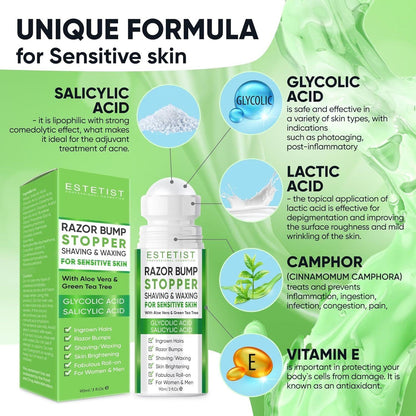 Soothing Razor Bump Cream for Sensitive Skin