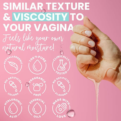 Natural Vaginal Moisturizer with 10 Pre-Filled Applicators