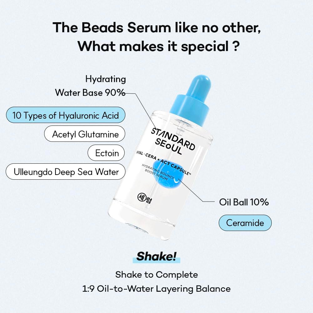 Natural Korean Moisturizing Face Serum 30ml