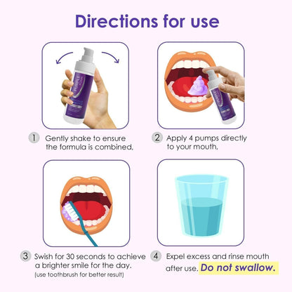 Fresh Purple Whitening Toothpaste 50ml