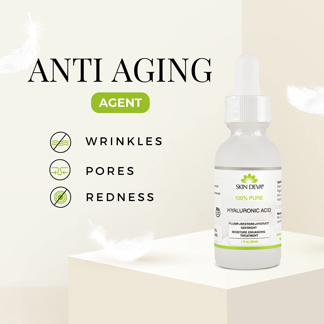 Natural Hyaluronic Acid Serum for Plump Skin