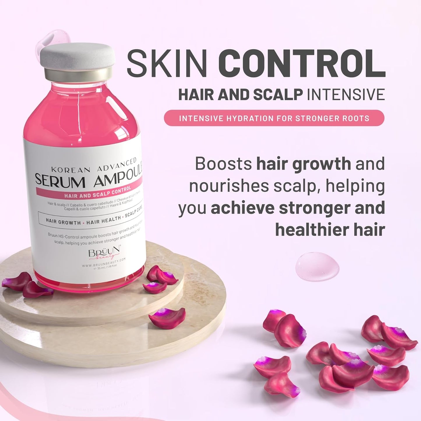 Nourishing Korean Hair Serum for Stronger Roots