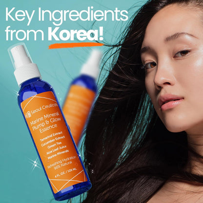 Natural Hydrating Facial Essence with Aloe and Cucumber