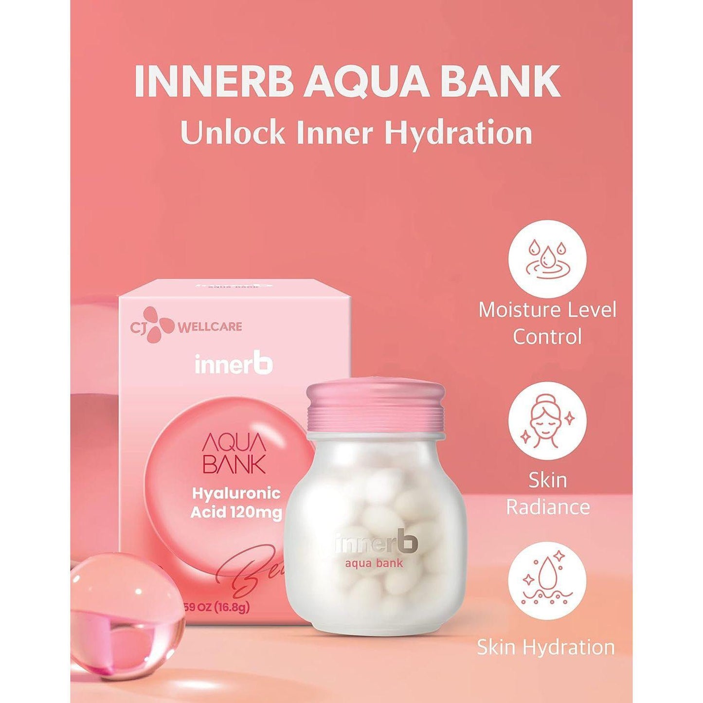 Intensive Hydrating Skin Care Supplement Capsules