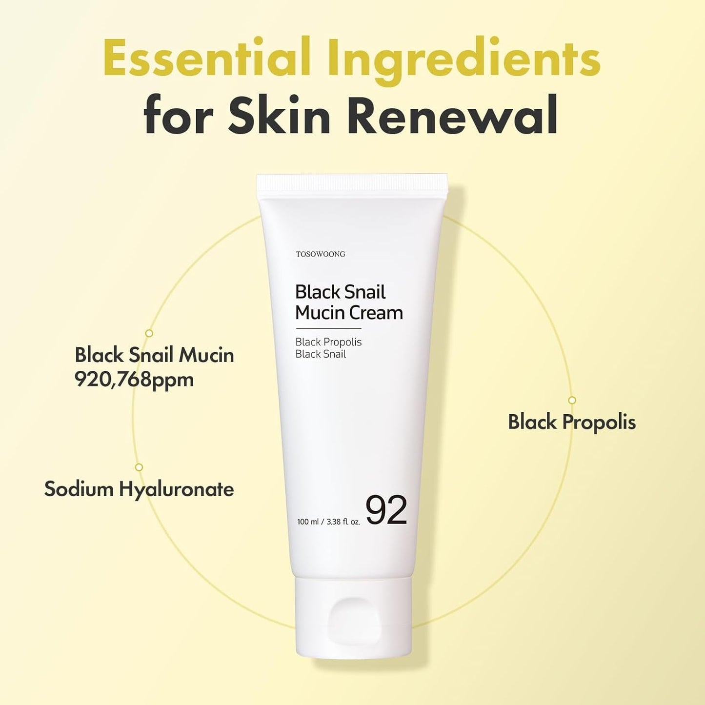 Moisturizing Snail Face Cream 100ml - Hydrating Glow