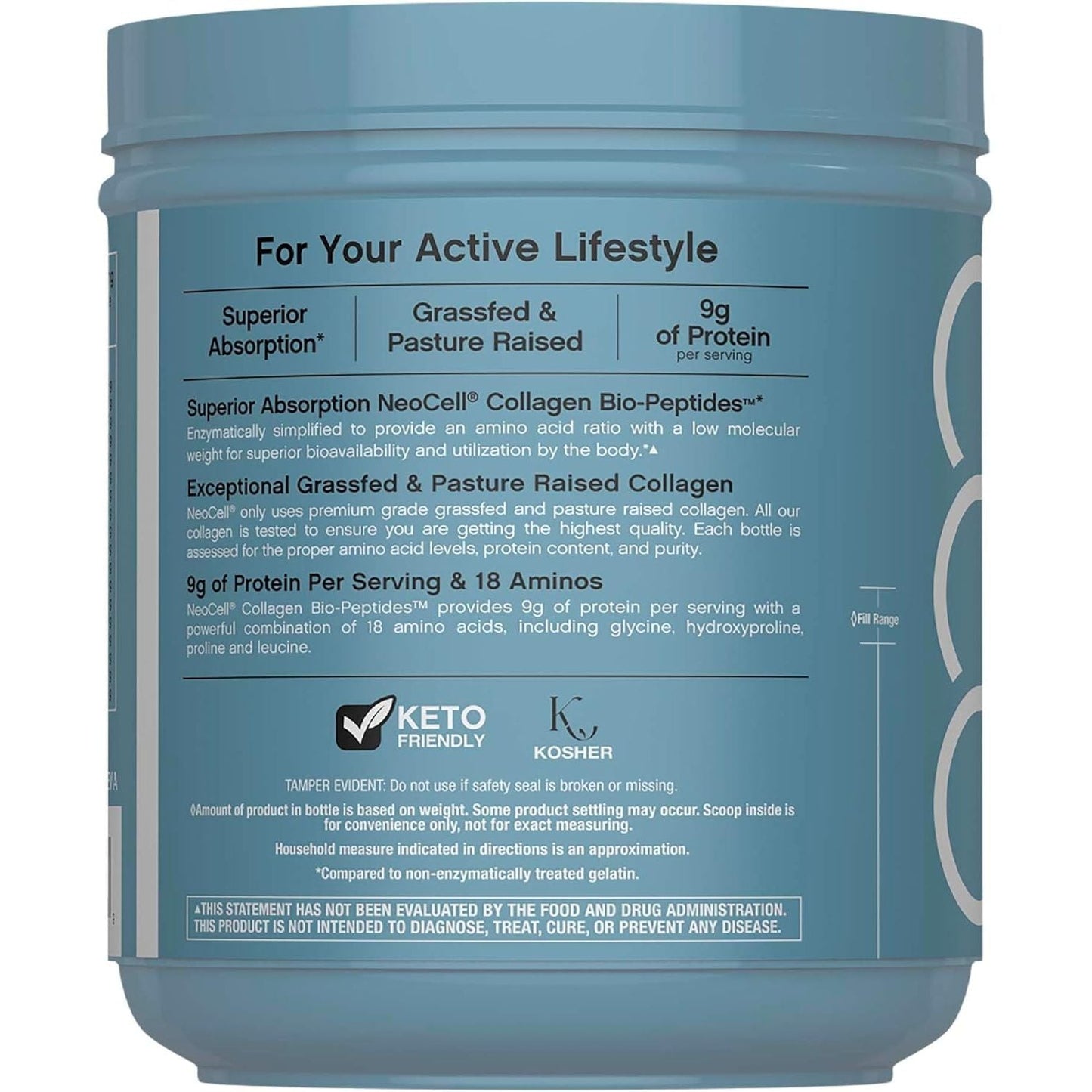 Natural Collagen Peptide Protein Powder for Glowing Skin
