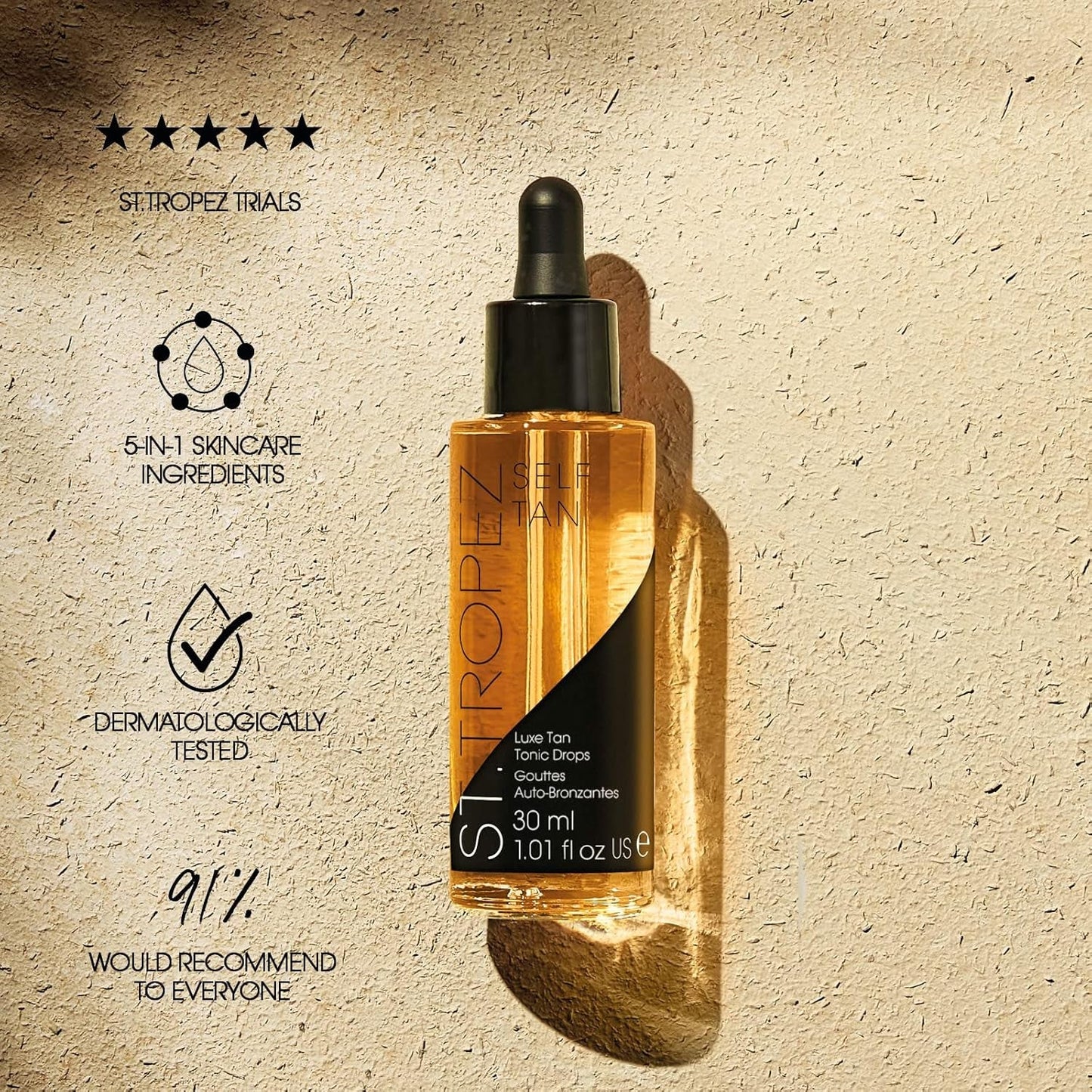 Natural Glow Face Self Tanner Serum 30ml