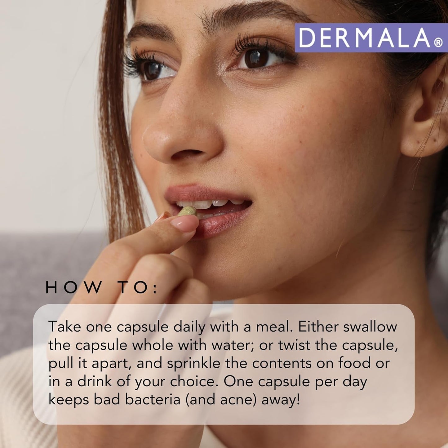 Natural Probiotic Acne Pills for Clear Skin