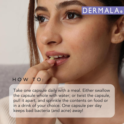 Natural Probiotic Acne Pills for Clear Skin
