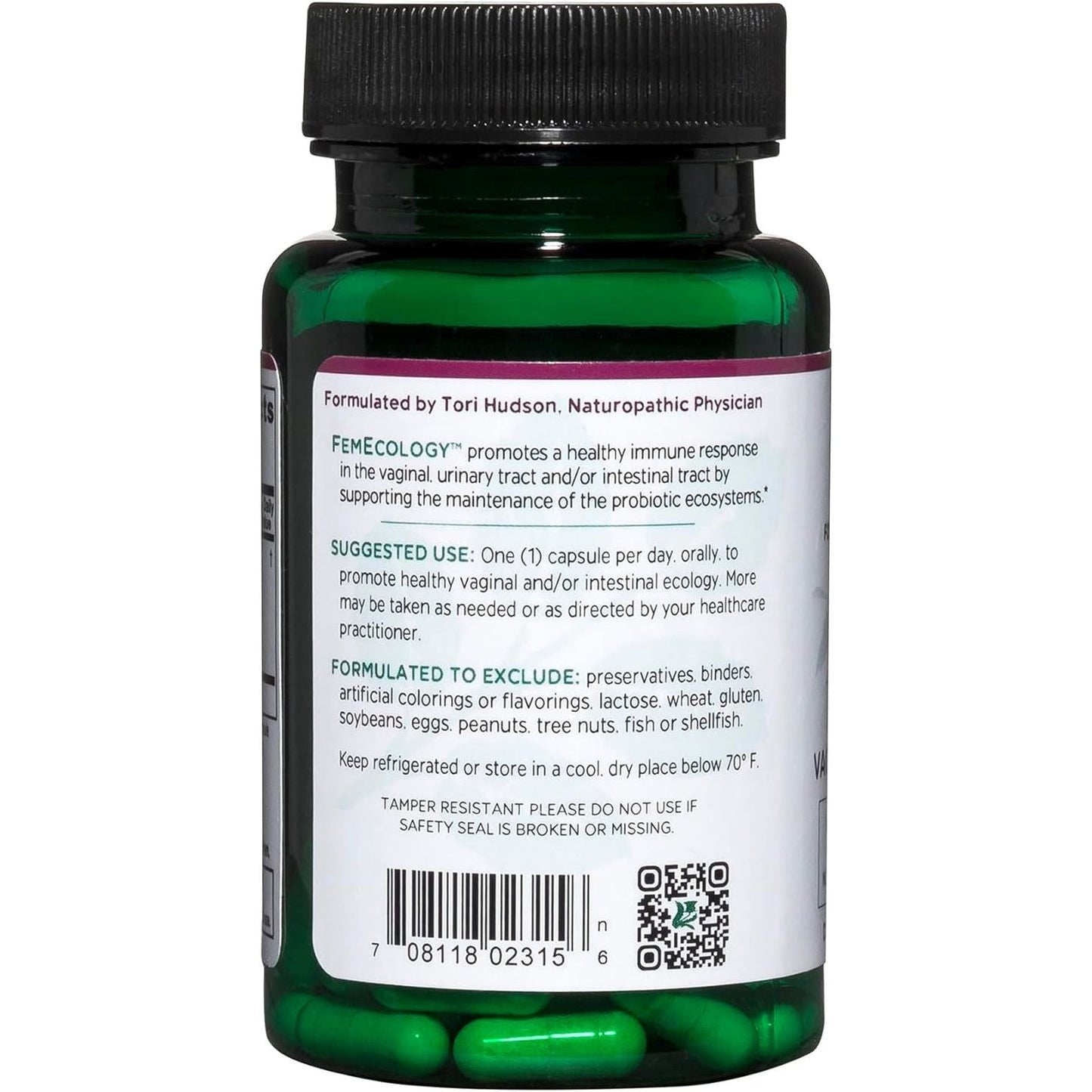 Women's Probiotic Supplement for Vaginal Health