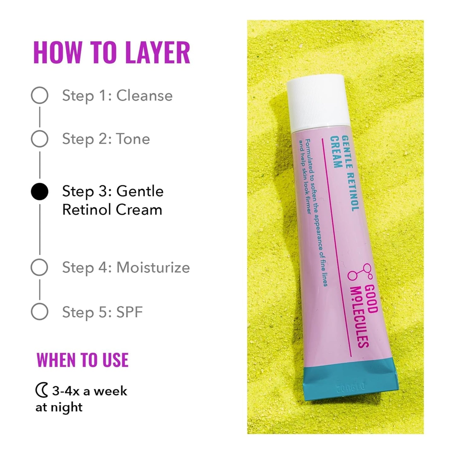 Soft Retinol Moisturizer Cream - Anti Aging Skin Care
