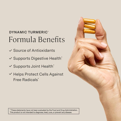 Natural Turmeric Ginger Supplement for Immune Health