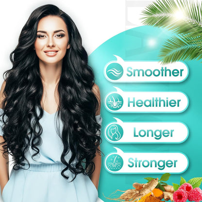 Natural Hair Growth Vitamins - 120 Capsules