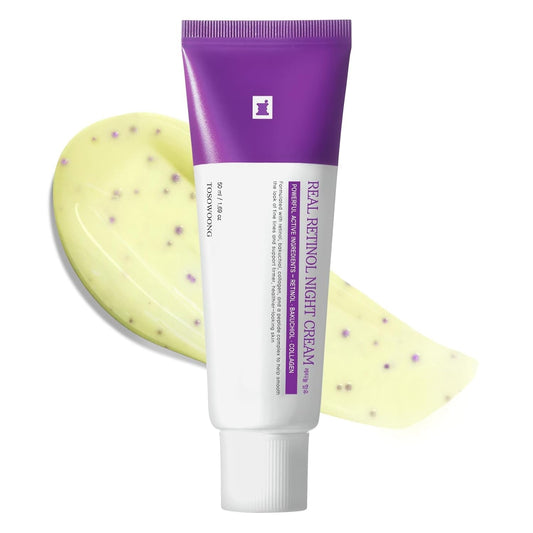 TOSOWOONG Anti Aging Retinol Night Moisturizer 50ml - Mycosmeticslondon