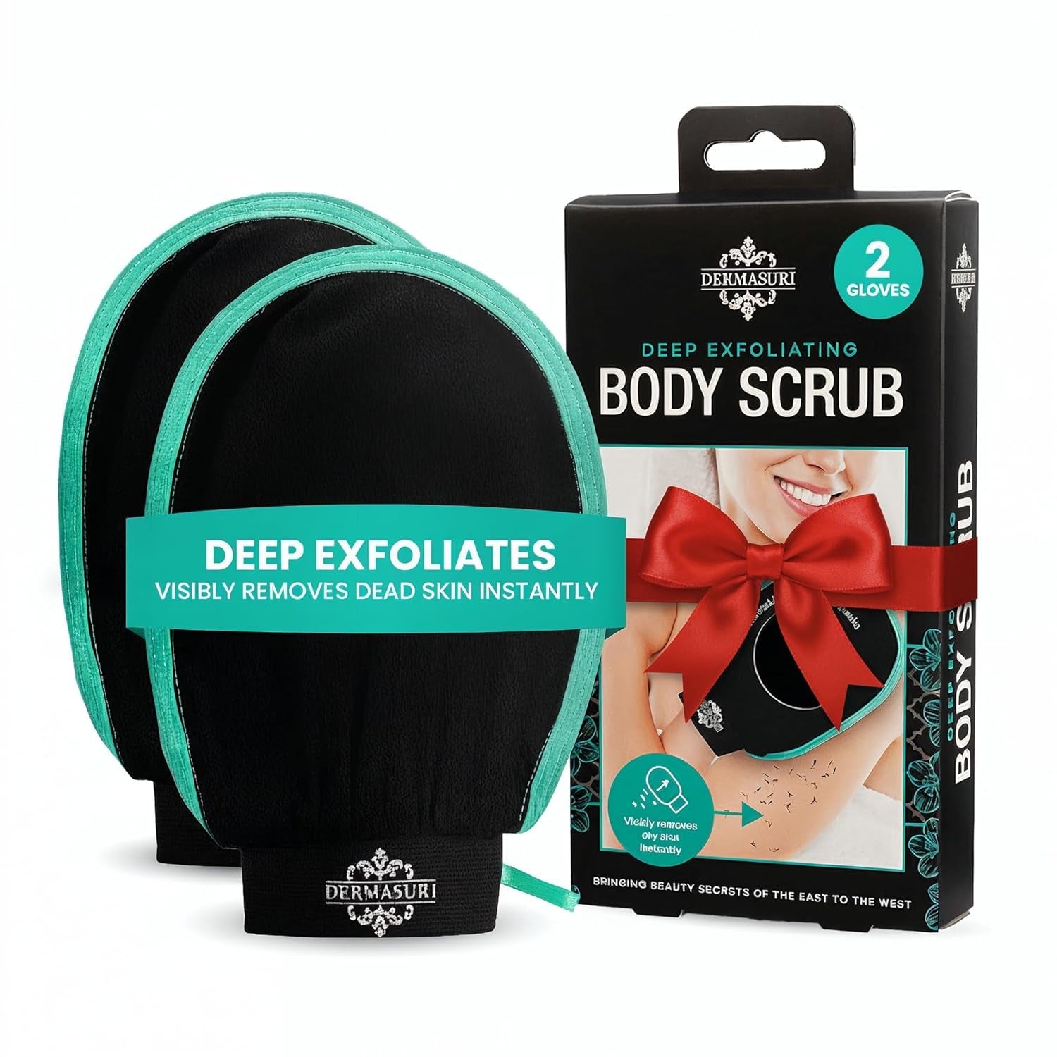 Smooth Exfoliating Body Scrub 2 Piece Set  Soft Skin - Mycosmeticslondon