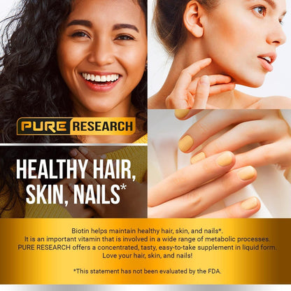 Strong Hair Skin Nail Liquid Supplement Drops