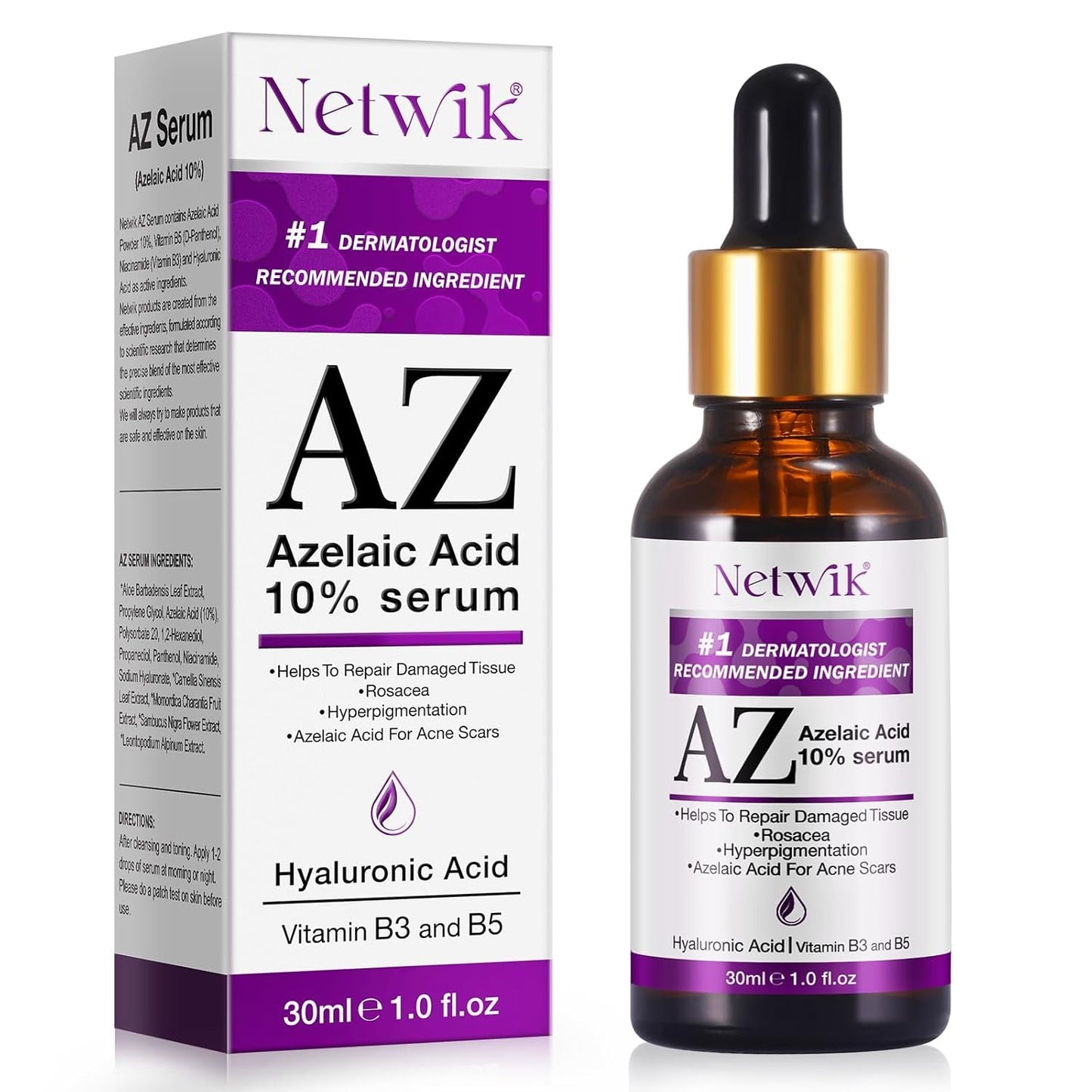 Gentle Azelaic Acid Serum for Soothing Red Skin - Mycosmeticslondon