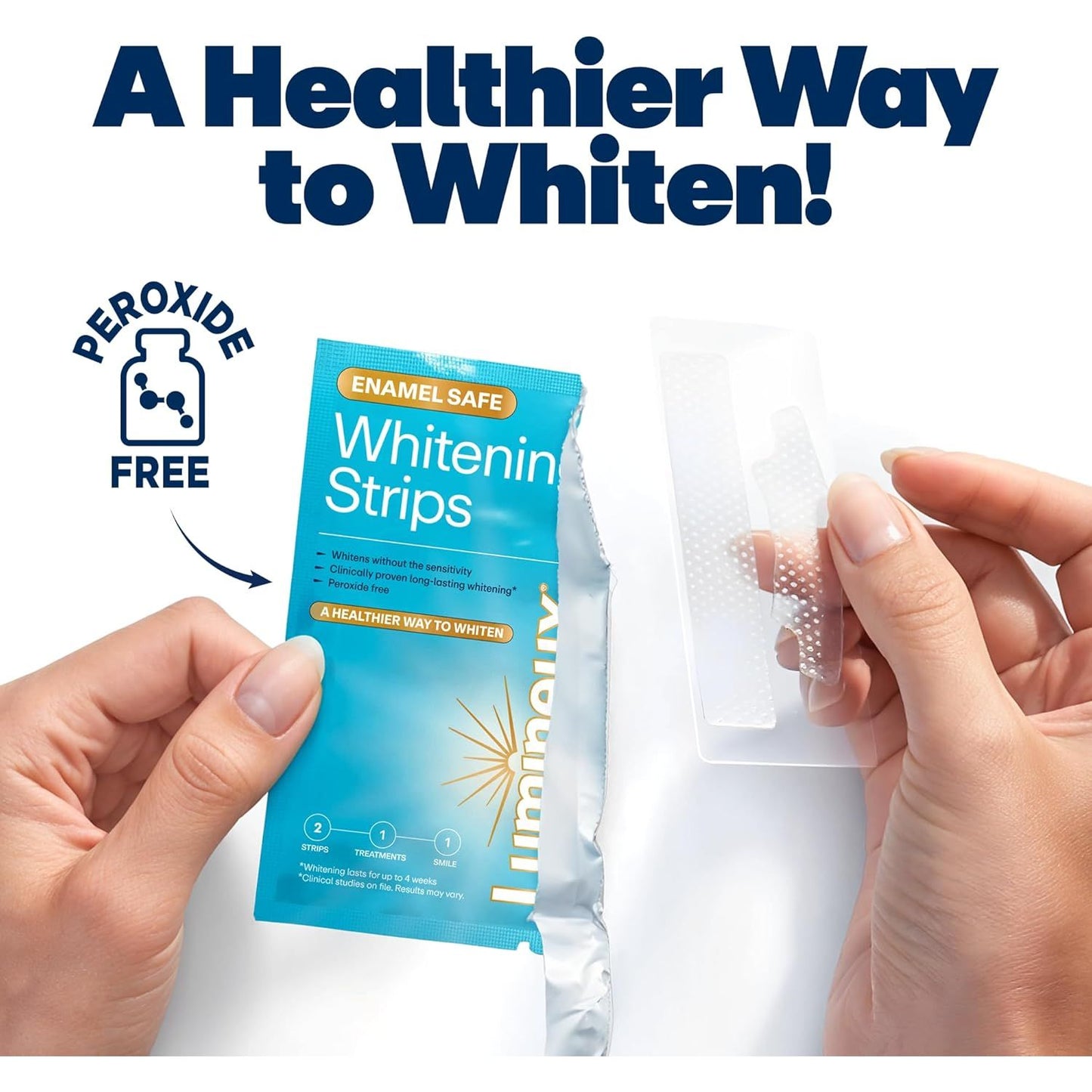 Effective At-Home Teeth Whitening Strips Kit