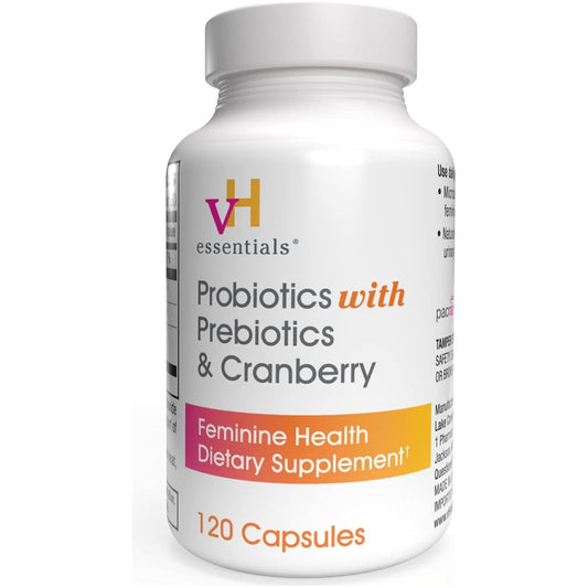 Women's Probiotic Supplement with Cranberry & Prebiotics - Mycosmeticslondon