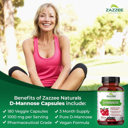 Natural Urinary Health Supplements - 180 Vegan Capsules