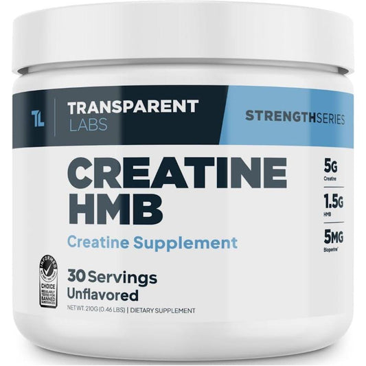 Pure Creatine HMB Muscle Supplement 210g - Mycosmeticslondon